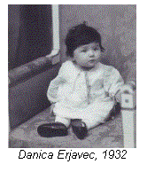 Text Box:  Danica Erjavec, 1932    